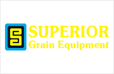 Superior Grain Equipment logo on white background.