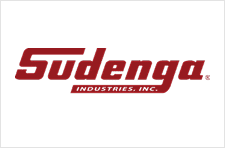 Sudenga Industries, Inc. logo in red text.